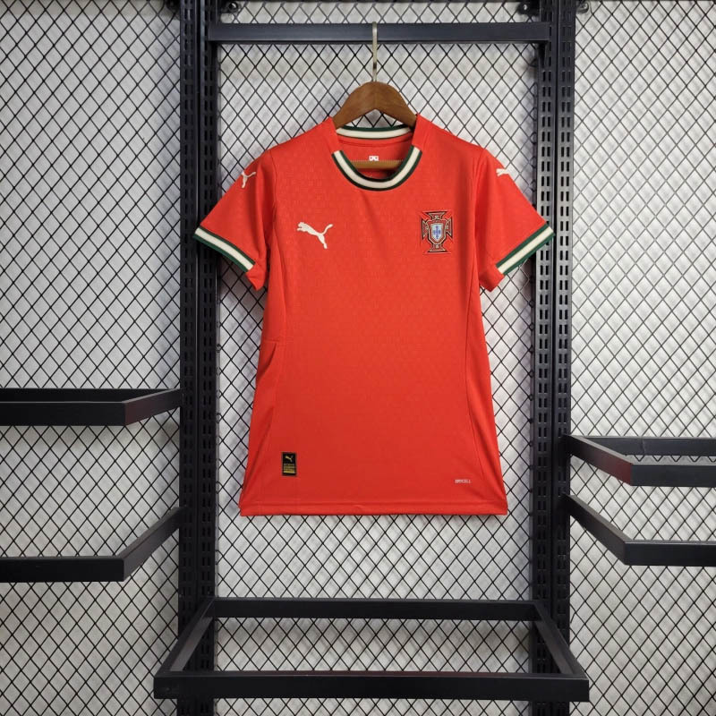 2025-2026 Woman Portugal Home Football Shirt 1:1 Thai Quality