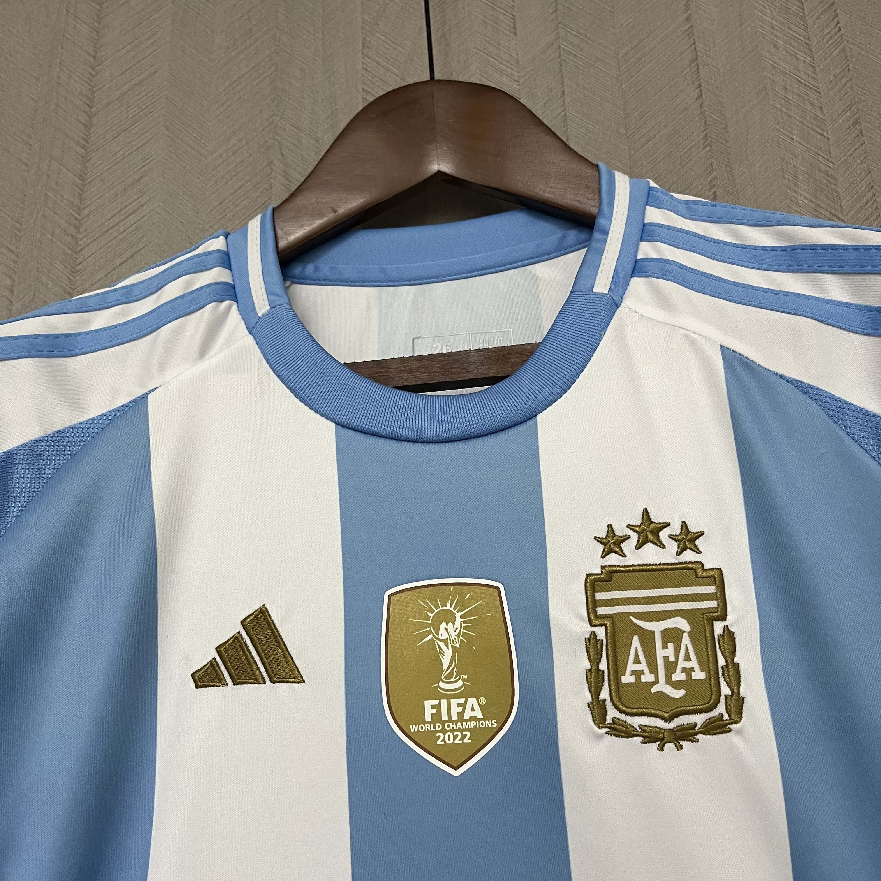 2024 KIDS Argentina Home Football Shirt 1:1 Thai Quality