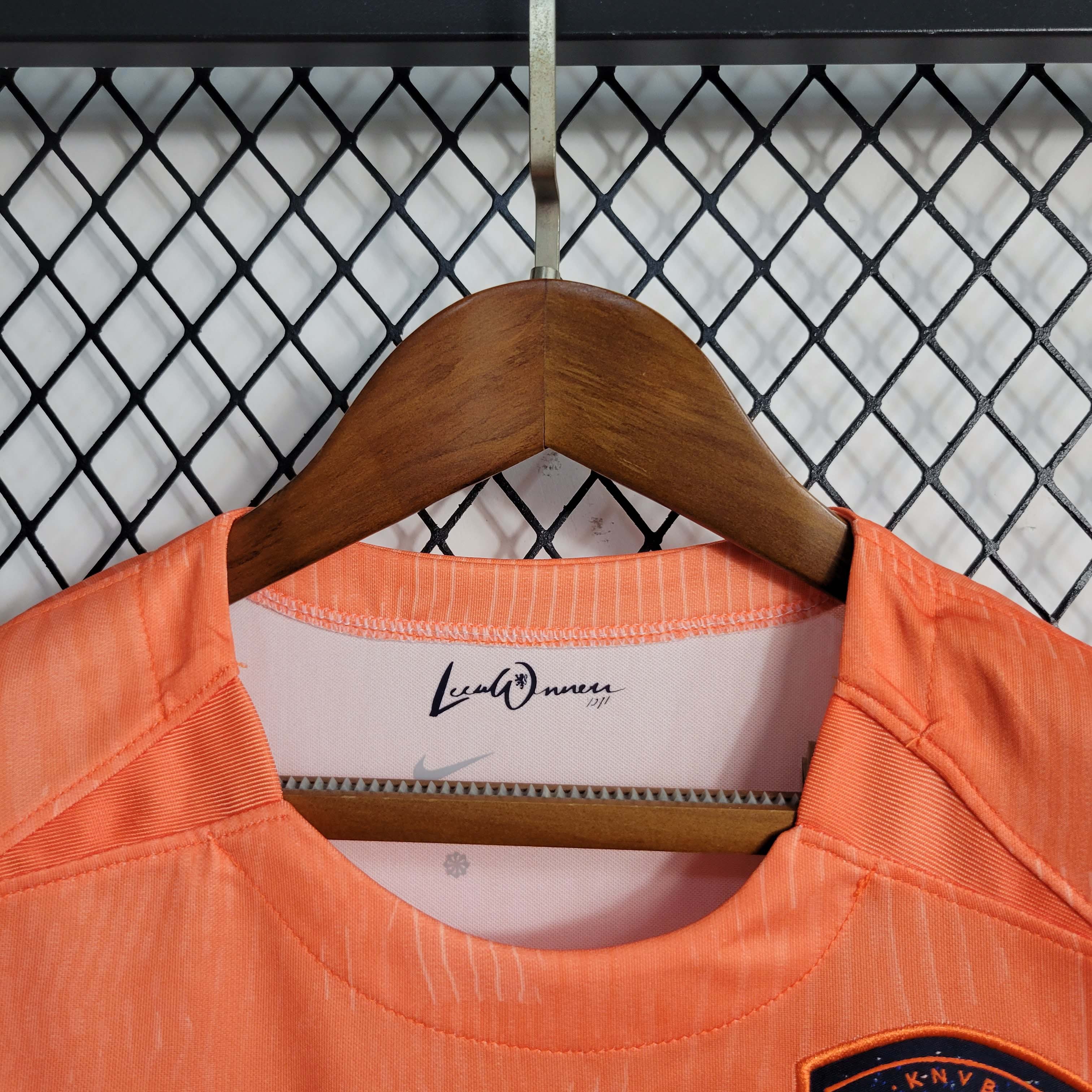 2024 Woman Netherlands Home Football Shirt 1:1 Thai Quality