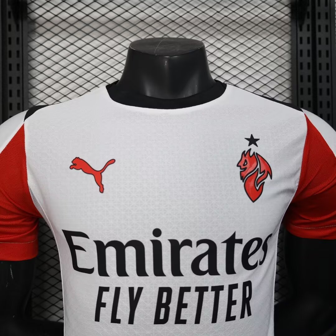 2025-2026 Player Version AC Milan Aaway Football Shirt 1:1 Thai Quality
