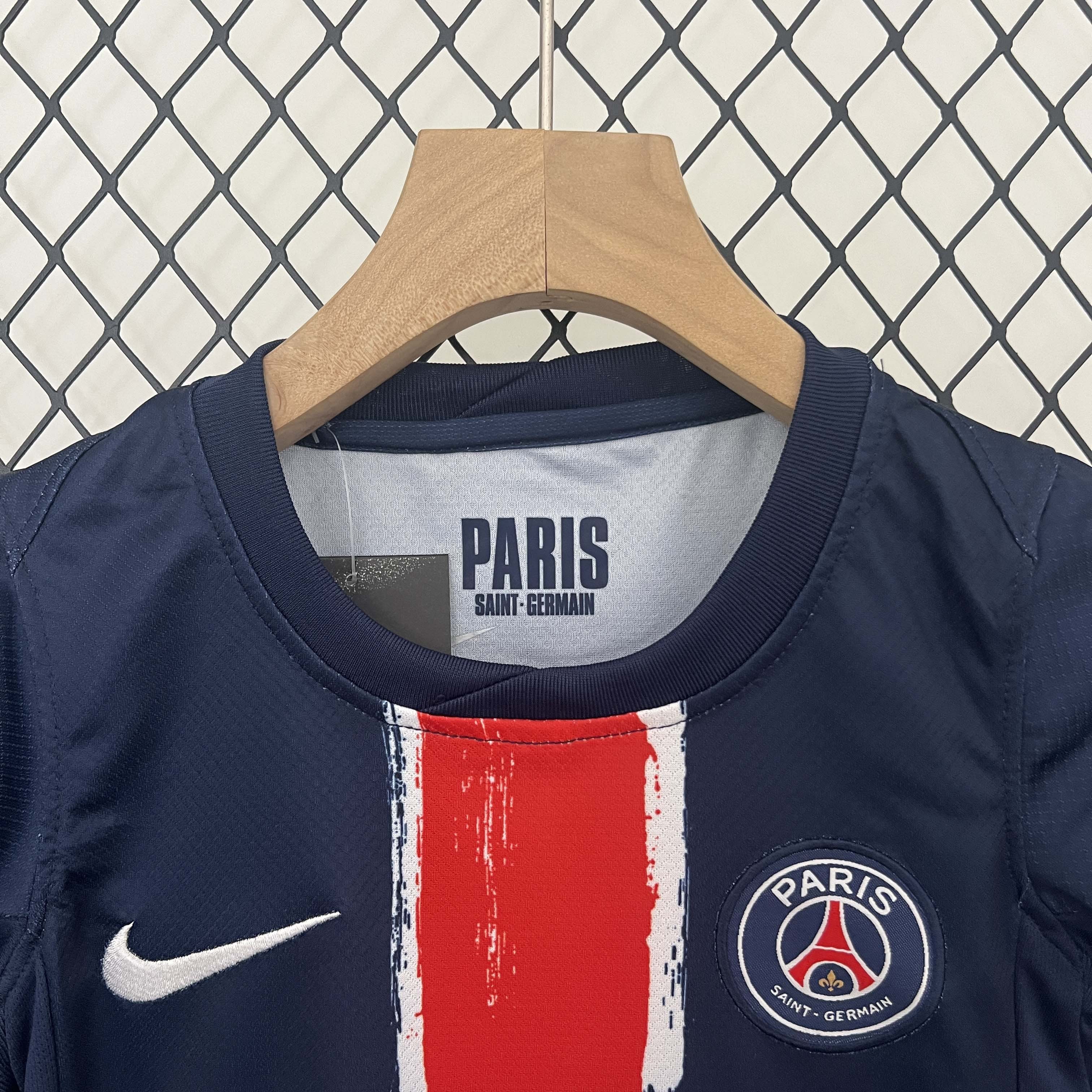 2024-2025 KIDS PSG Paris Saint-Germain Home Football Shirt 1:1 Thai Quality
