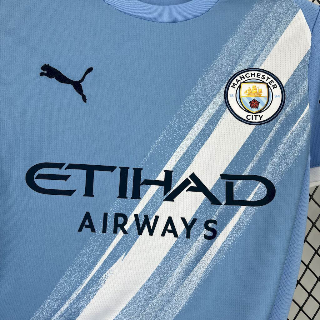 2025-2026 Manchester City Home Football Shirt 1:1 Thai Quality