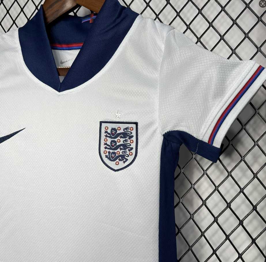 2024-2025 England KIDS Home Football Shirt 1:1 China Quality