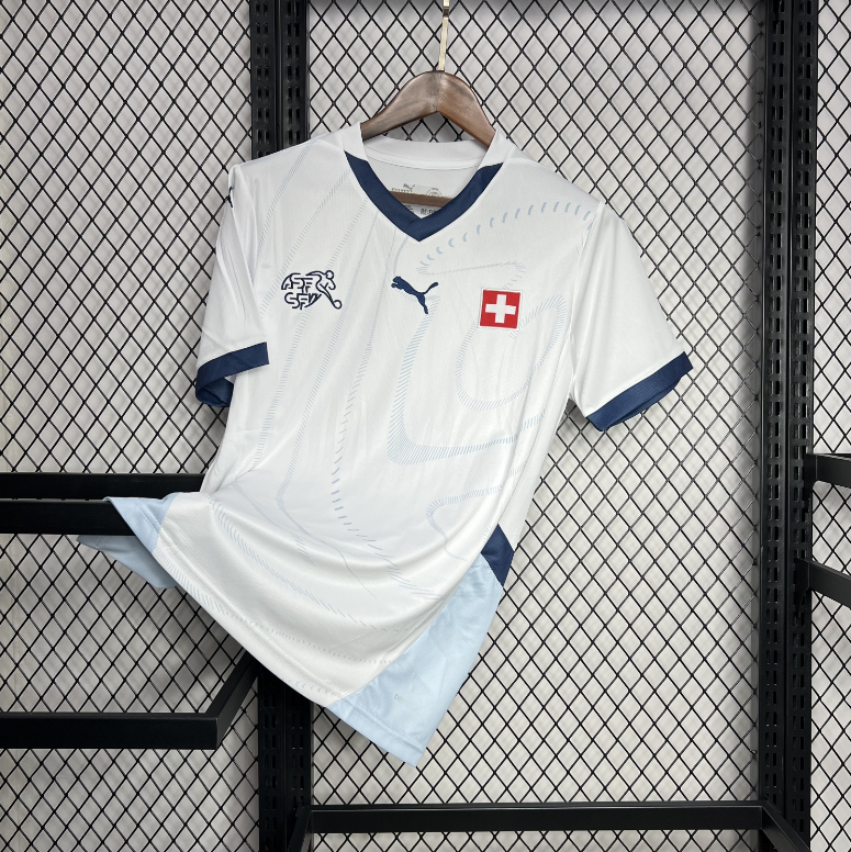 2024-2025 Switzerland Euro Away Football jersey Fan edition 1:1  China Quality