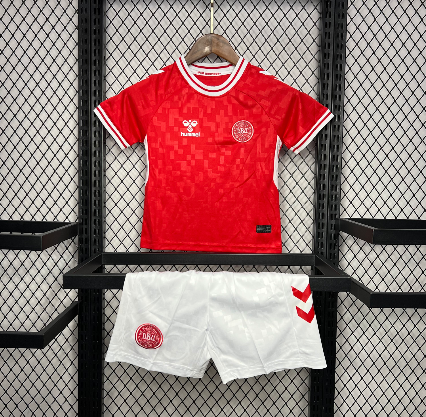 2024-2025 Denmark Kids Home Football Shirt 1:1 China Quality