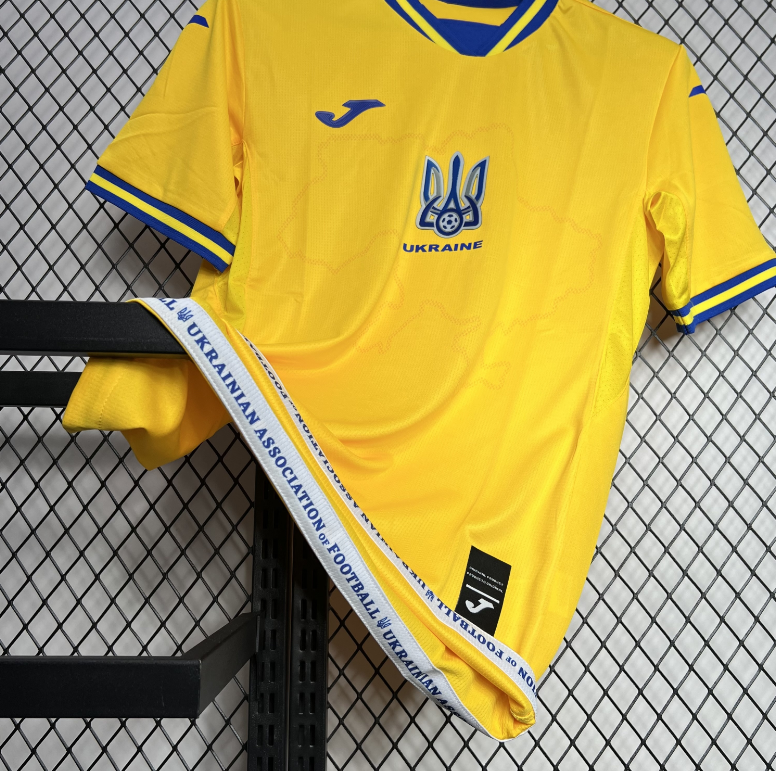 2024-2025 Ukraine Euro Home Football jersey Fan edition 1:1  China Quality