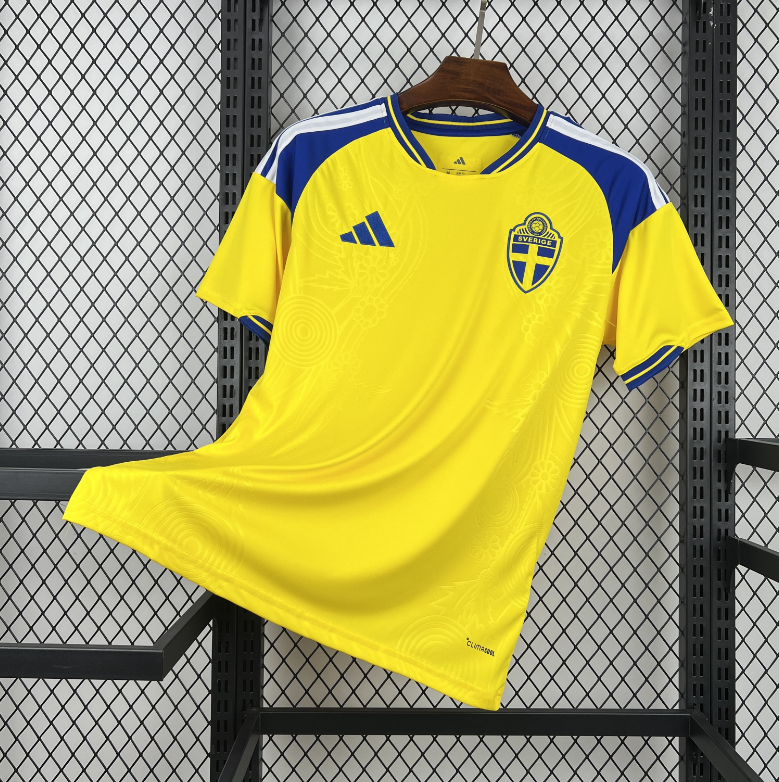2026 Sweden World cup Home Football jersey Fan edition 1:1  China Quality