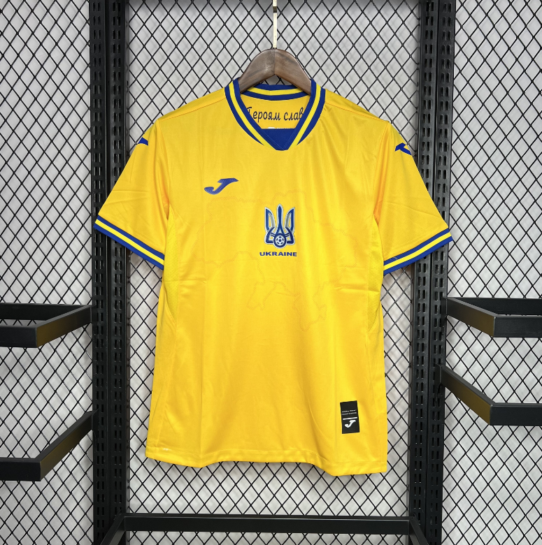 2024-2025 Ukraine Euro Home Football jersey Fan edition 1:1  China Quality