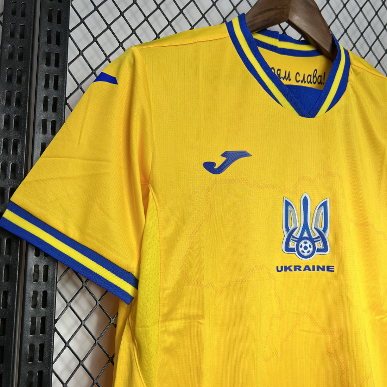 2024-2025 Ukraine Euro Home Football jersey Fan edition 1:1  China Quality