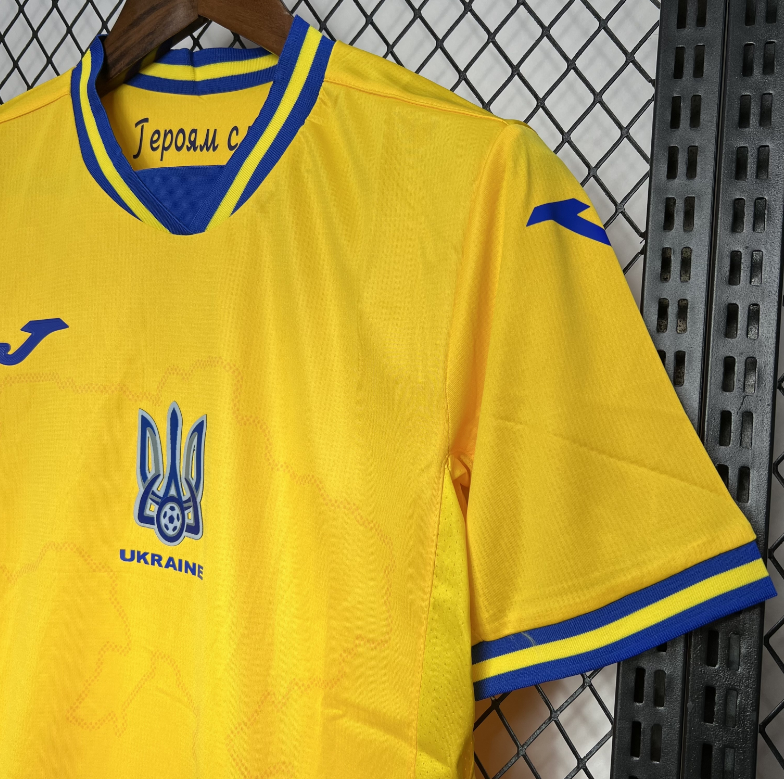 2024-2025 Ukraine Euro Home Football jersey Fan edition 1:1  China Quality