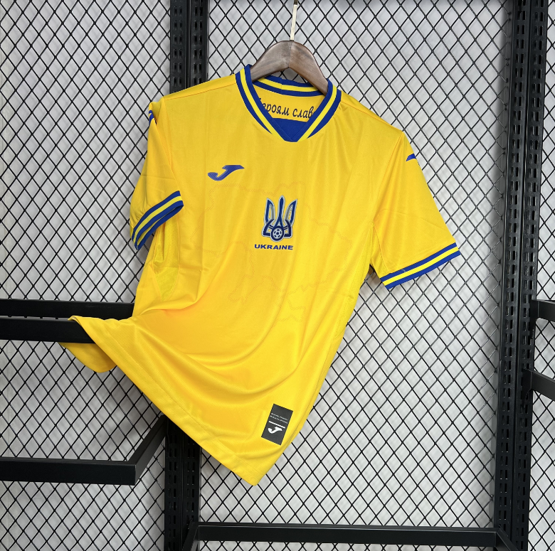 2024-2025 Ukraine Euro Home Football jersey Fan edition 1:1  China Quality