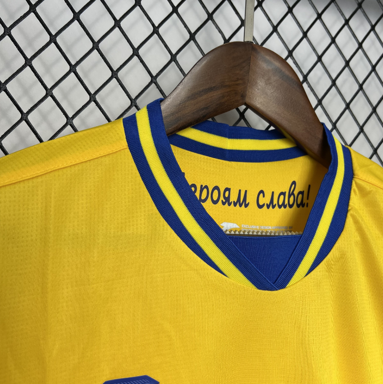 2024-2025 Ukraine Euro Home Football jersey Fan edition 1:1  China Quality