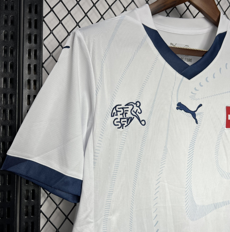2024-2025 Switzerland Euro Away Football jersey Fan edition 1:1  China Quality