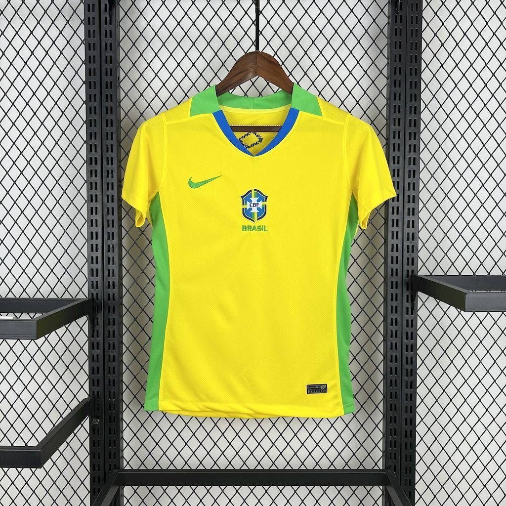 2025-2026 Brazil Women Home Football jersey 1:1 China Quality
