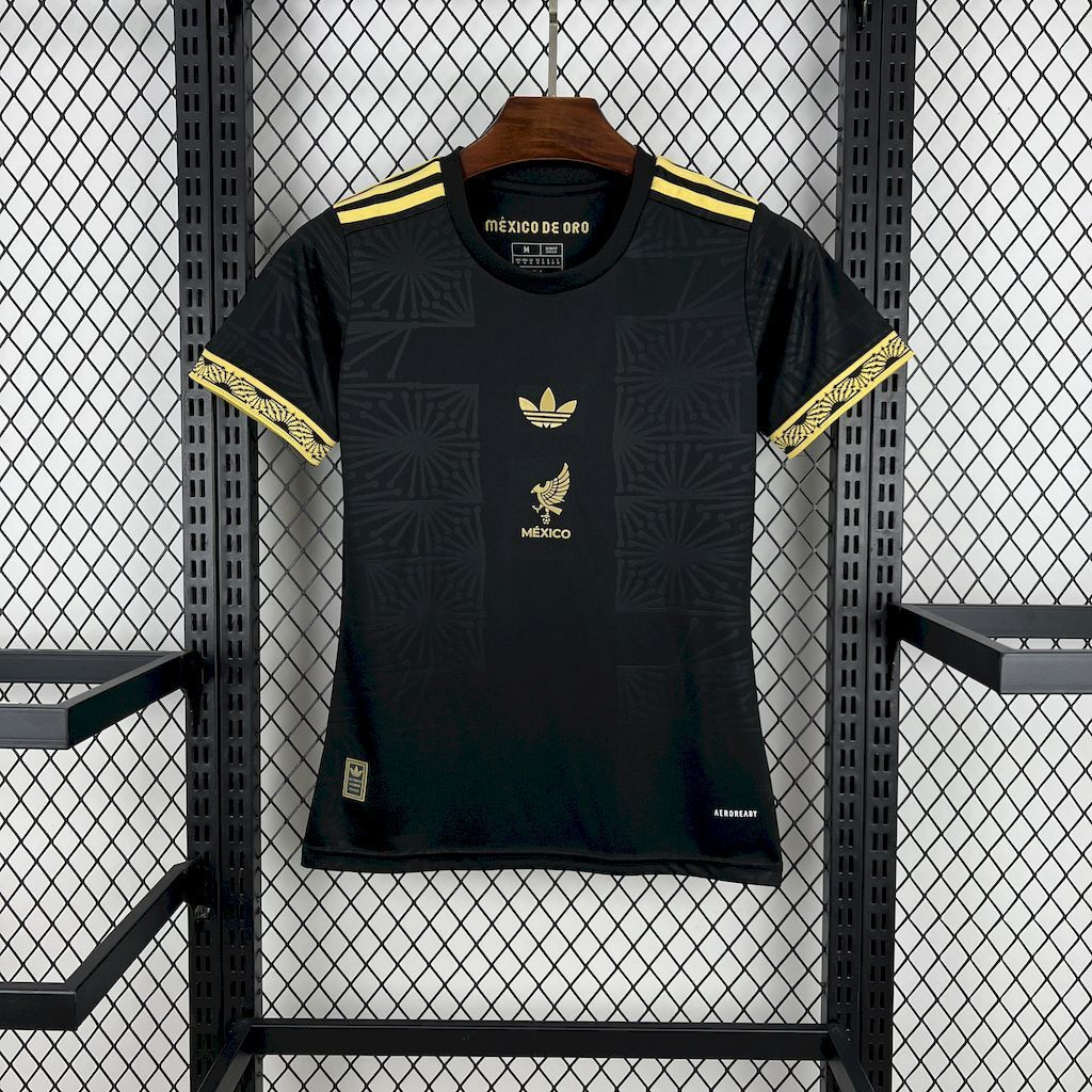 2025-2026 Mexico Gold- Black Women Football jersey 1:1 China Quality