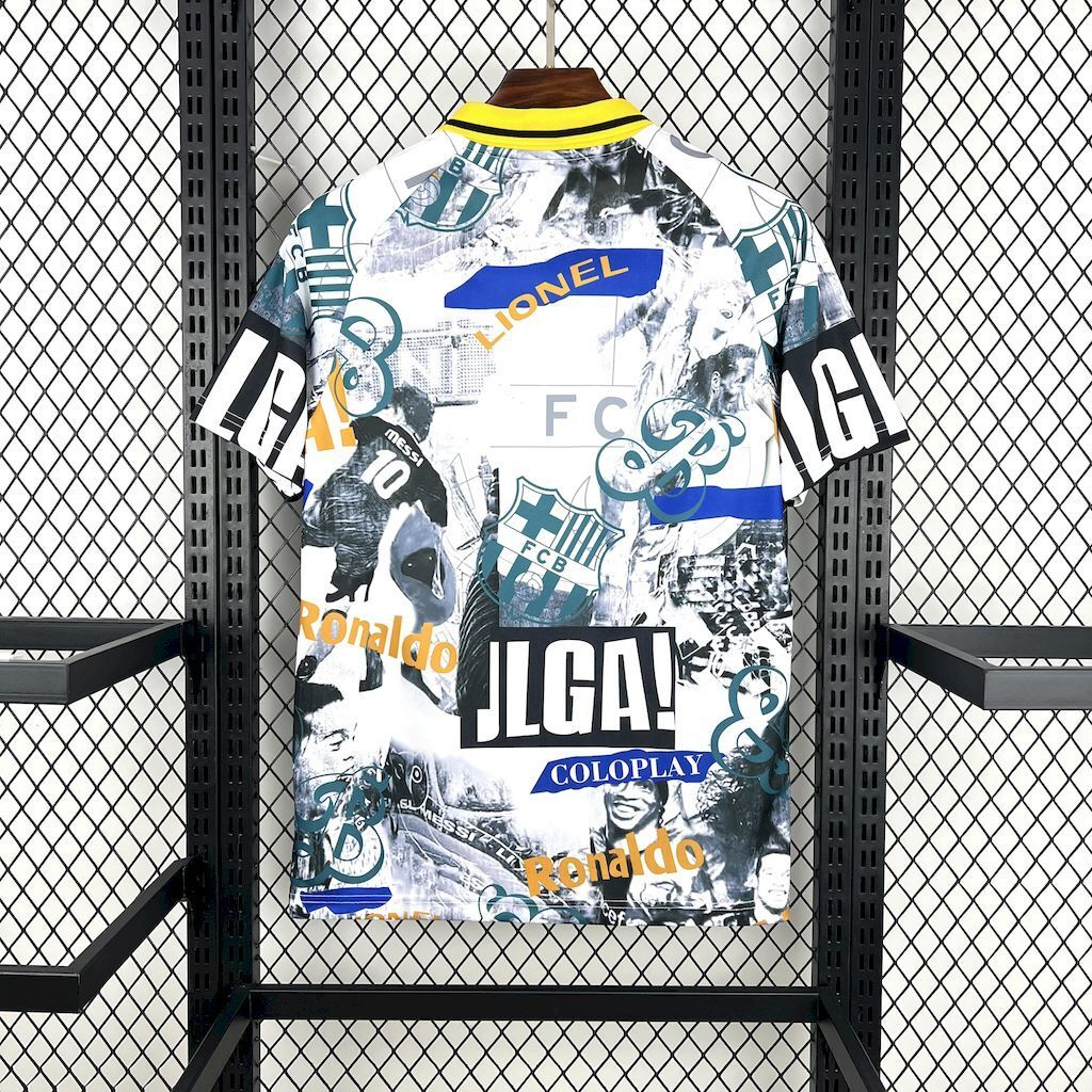 2025-2026 Barcelona Club Glory Graffiti Board Football jersey Fan edition 1:1 China Quality