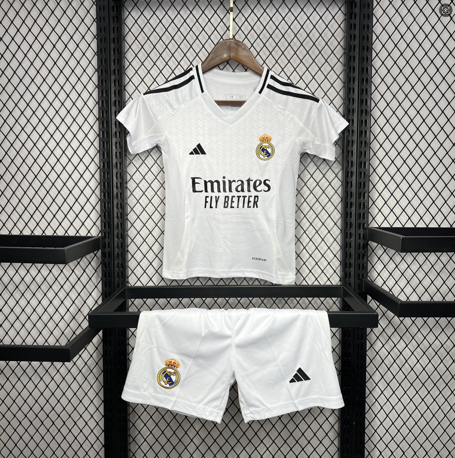 2024-2025 Real Madrid Club Football Away Kids Kit 1:1 China Quality