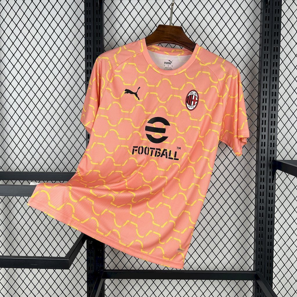 2025-2026 AC Milan Club Pre-match Training clothes Football jersey 1:1 China Quality