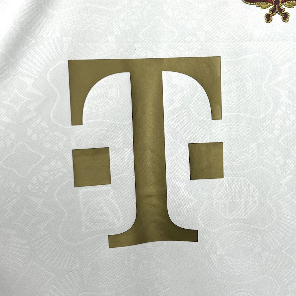 2024-2025 Bayern Munich Club 125 Anniversary White Football Jersey Fan edition 1:1 China Quality