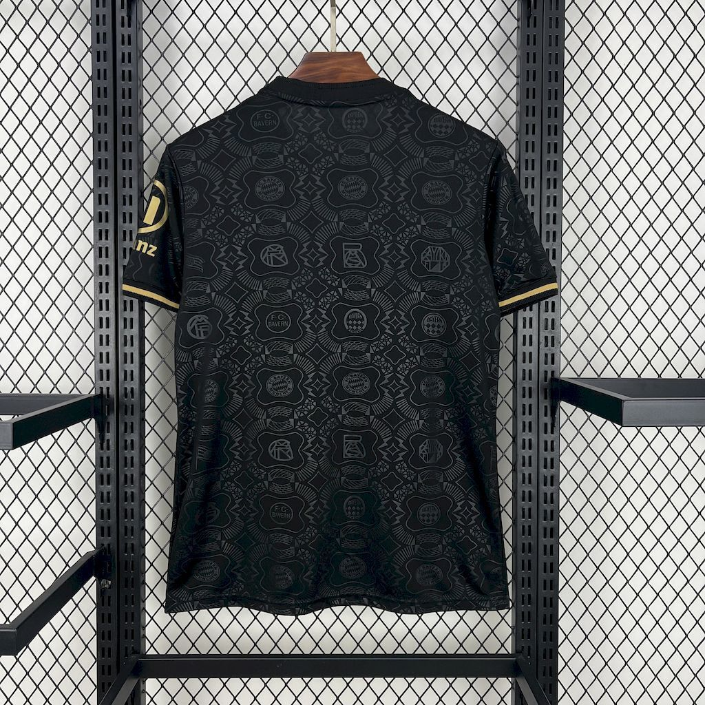 2024-2025 Bayern Munich Club 125 Anniversary Black Football Jersey Fan edition 1:1 China Quality