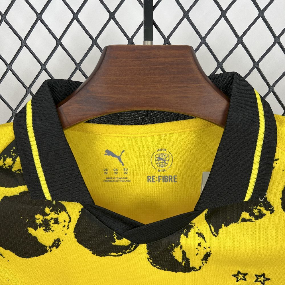 2025-2026 Borussia Dortmund Club Yellow Special Kids Football Jersey Fan edition 1:1  China Quality