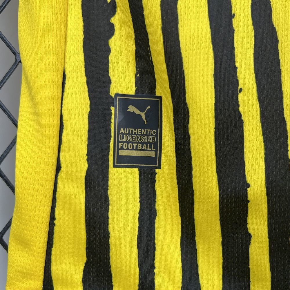 2025-2026 Borussia Dortmund Club Yellow Special Kids Football Jersey Fan edition 1:1  China Quality