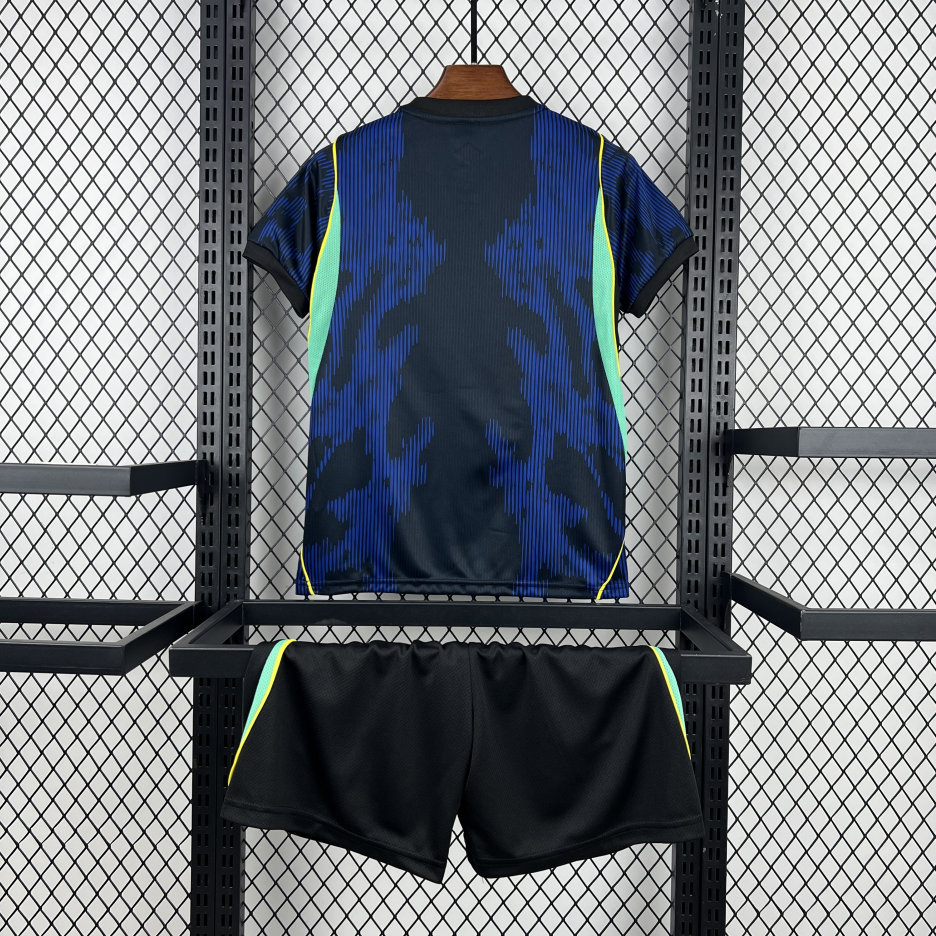 2026 World cup Brazil KIDS Away Kit ootball Shirt 1:1 China Quality