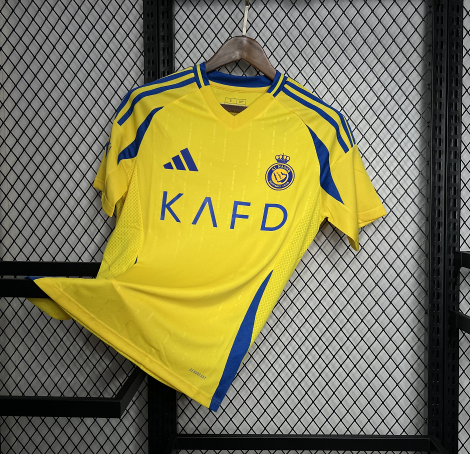 2024-2025 Al Nassr Club Home Football Jersey Fan edition 1:1 China Quality