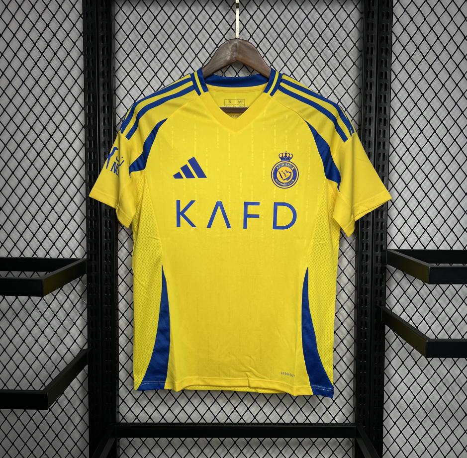 2024-2025 Al Nassr Club Home Football Jersey Fan edition 1:1 China Quality