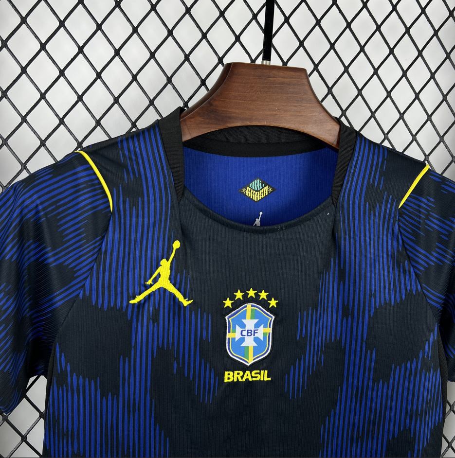 2026 World cup Brazil KIDS Away Kit ootball Shirt 1:1 China Quality