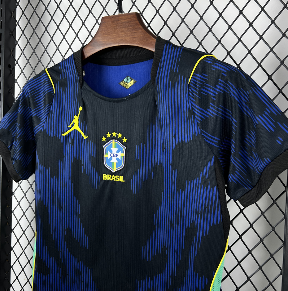 2026 World cup Brazil KIDS Away Kit ootball Shirt 1:1 China Quality