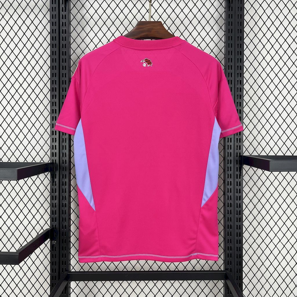 2025-2026 CR Flamengo Club Pink goalkeeper uniform Jersey 1:1 China Quality