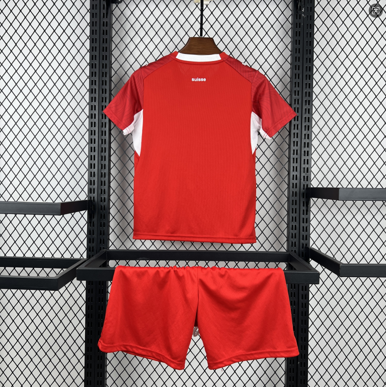 2026 World cup Switzerland Kids Home Football jersey 1:1 China Quality