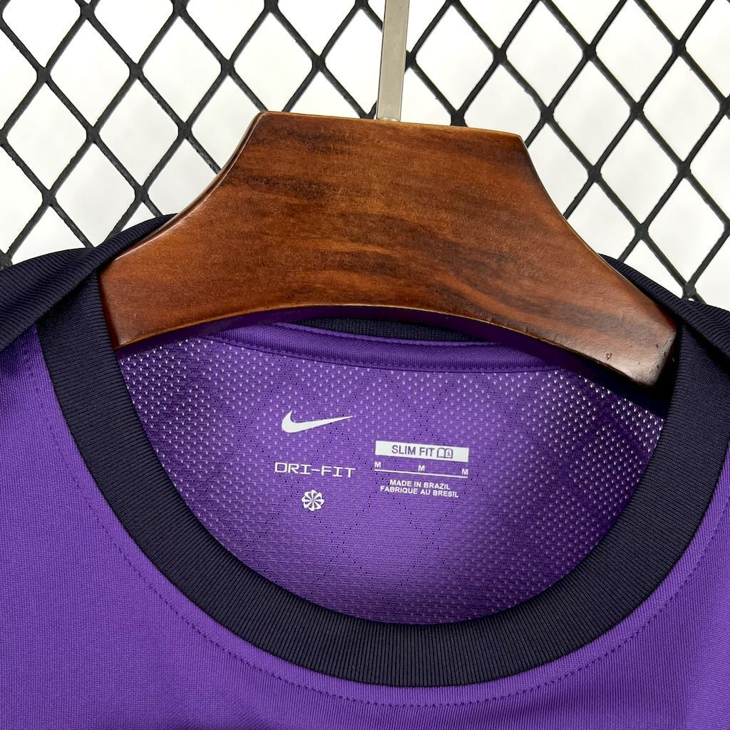 2025-2026 Corinthians Club Purple pre-match training Football Jersey Fan edition 1:1 China Quality