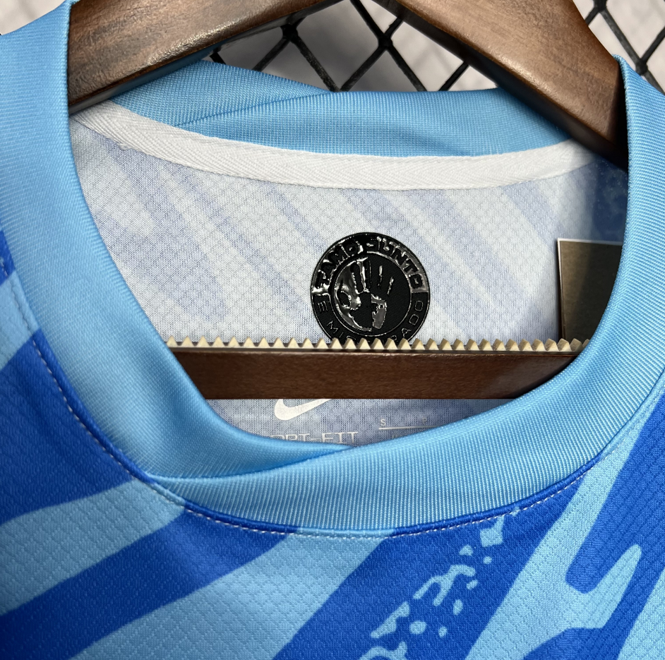 2024-2025 Corinthians Club Blue Goalkeeper Jersey Fan edition 1:1 China Quality
