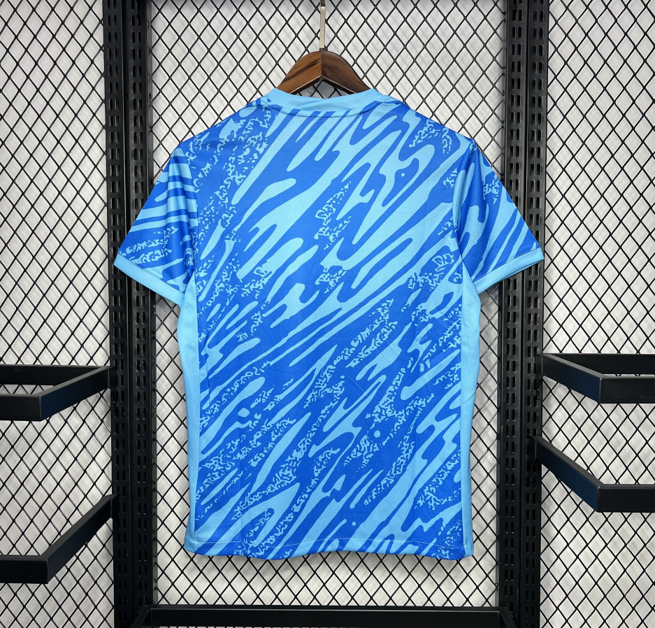 2024-2025 Corinthians Club Blue Goalkeeper Jersey Fan edition 1:1 China Quality