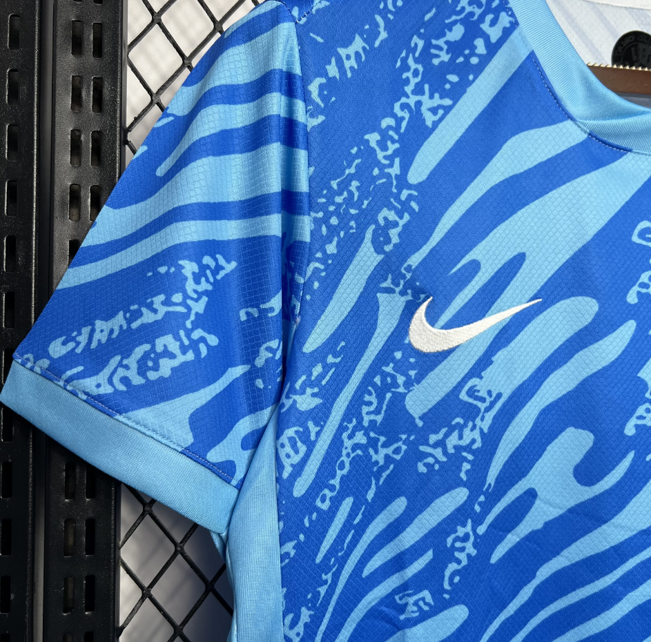 2024-2025 Corinthians Club Blue Goalkeeper Jersey Fan edition 1:1 China Quality