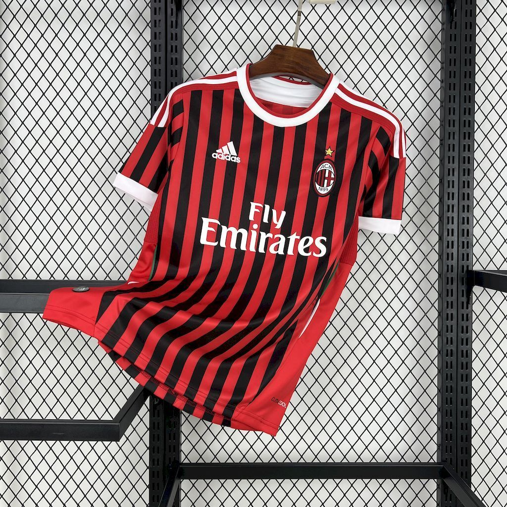 2011-2012 AC Milan  Home Retro Jersey 1:1 China Quality