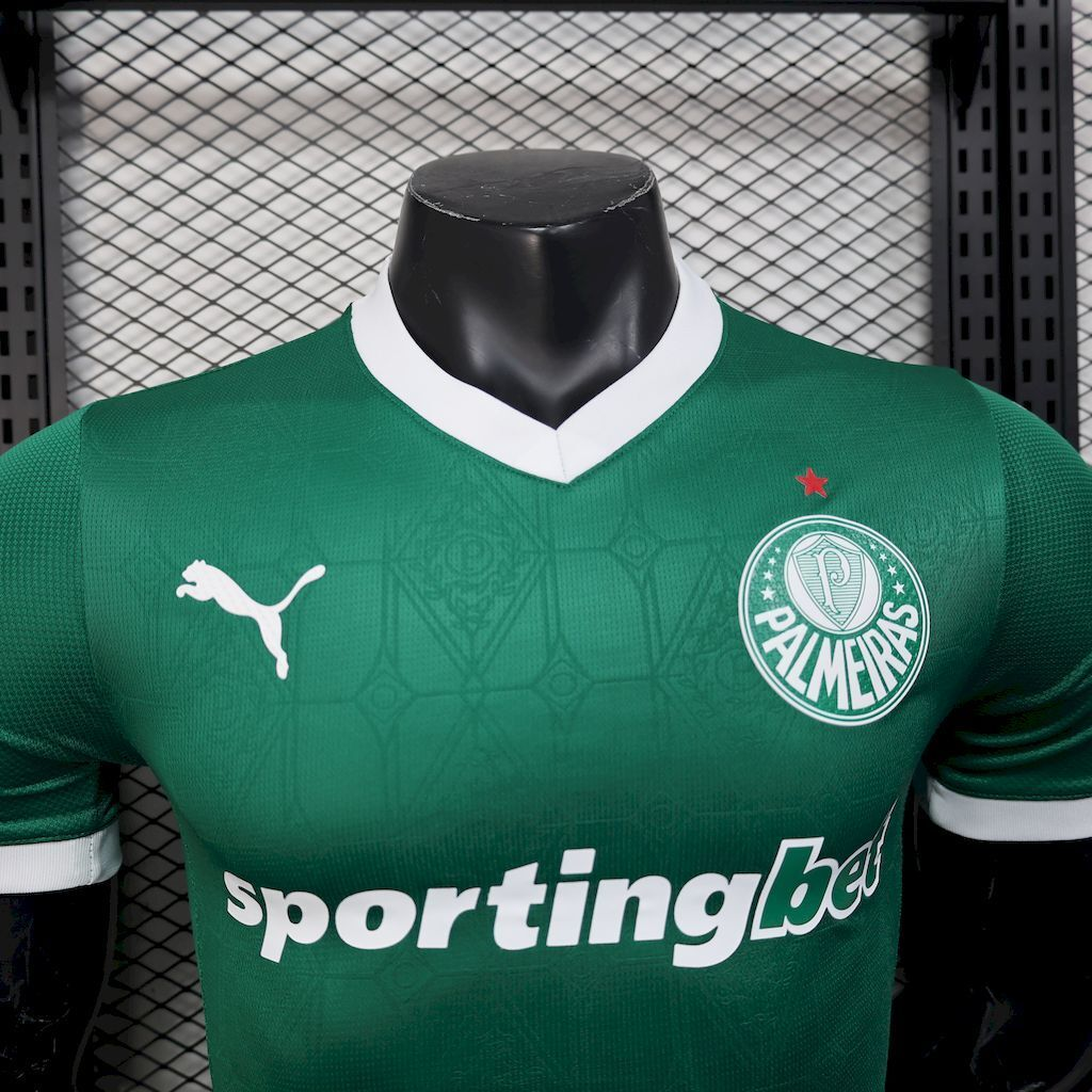 2025-2026 Palmeiras Club Home Jersey Player Version 1:1 China Quality