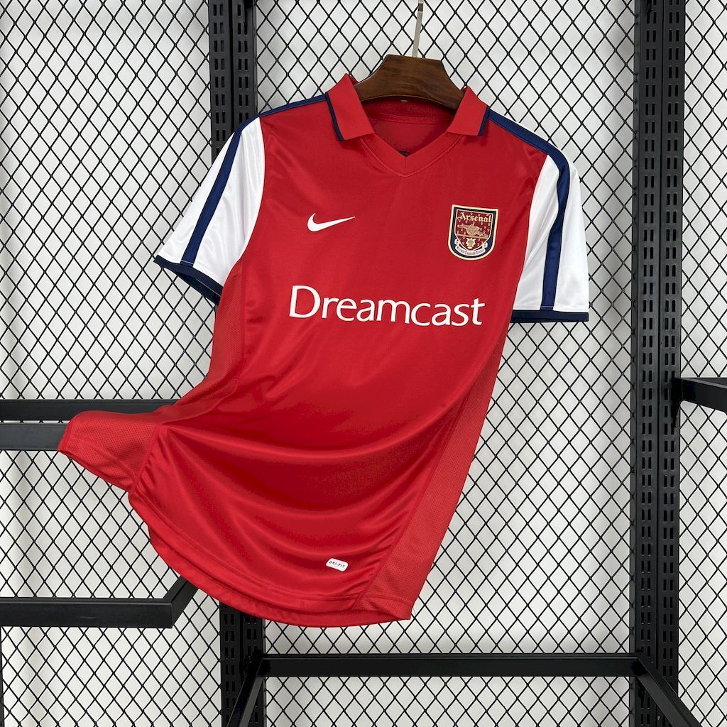 2000-2001 Arsenal Home Retro Jersey 1:1 China Quality