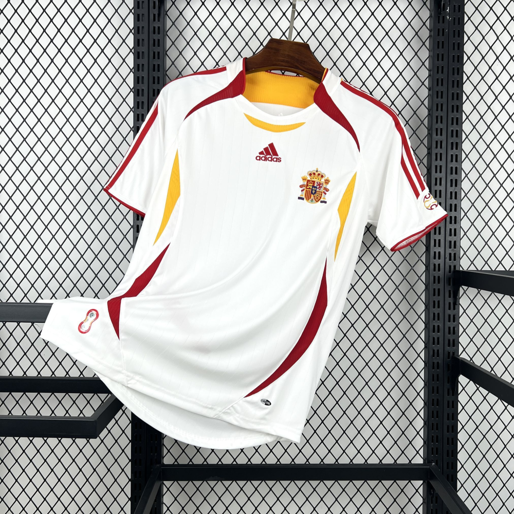 2006 Spain Away Retro Football jersey 1:1  China Quality