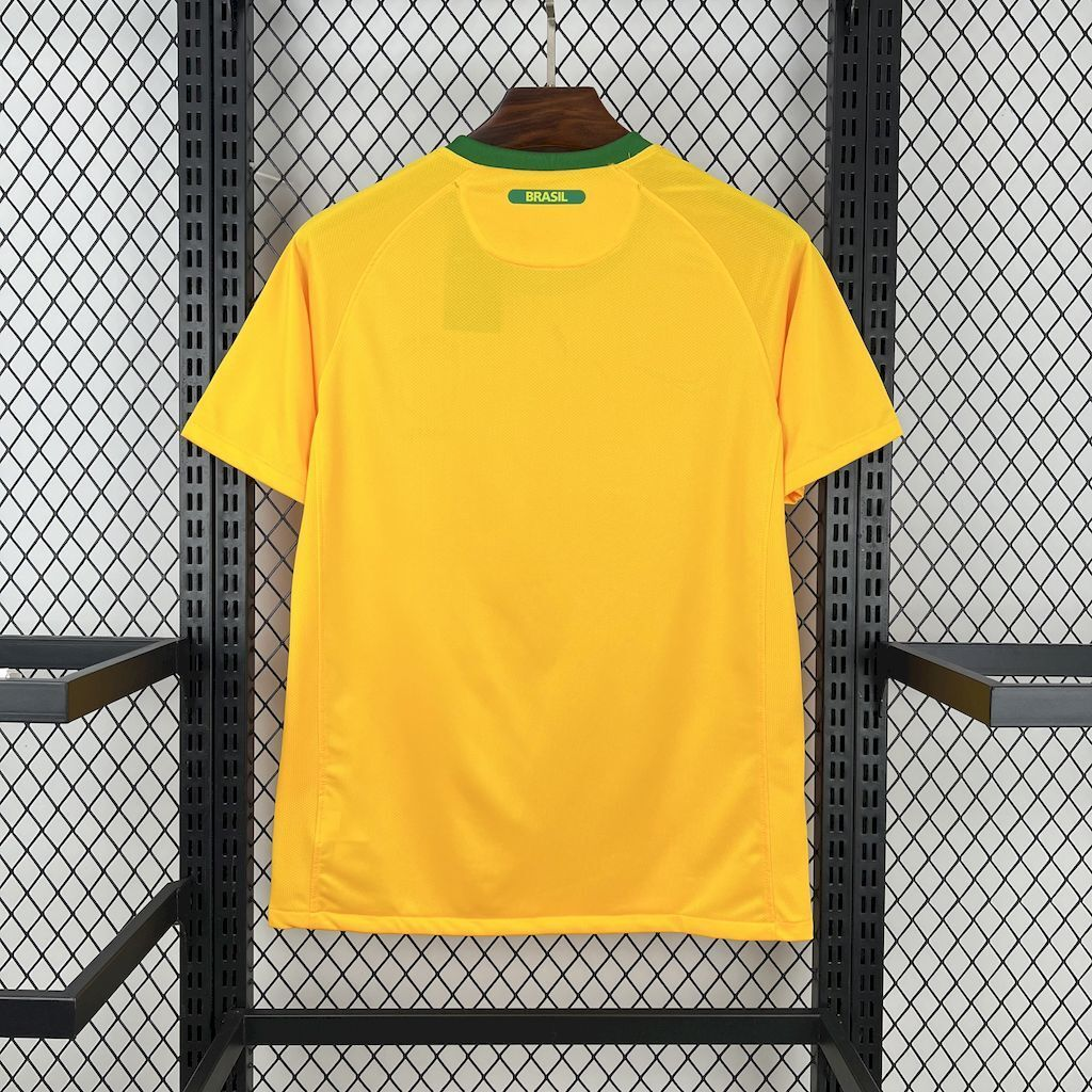 2010 Brazil Retro Home Football jersey Fan edition 1:1 China Quality