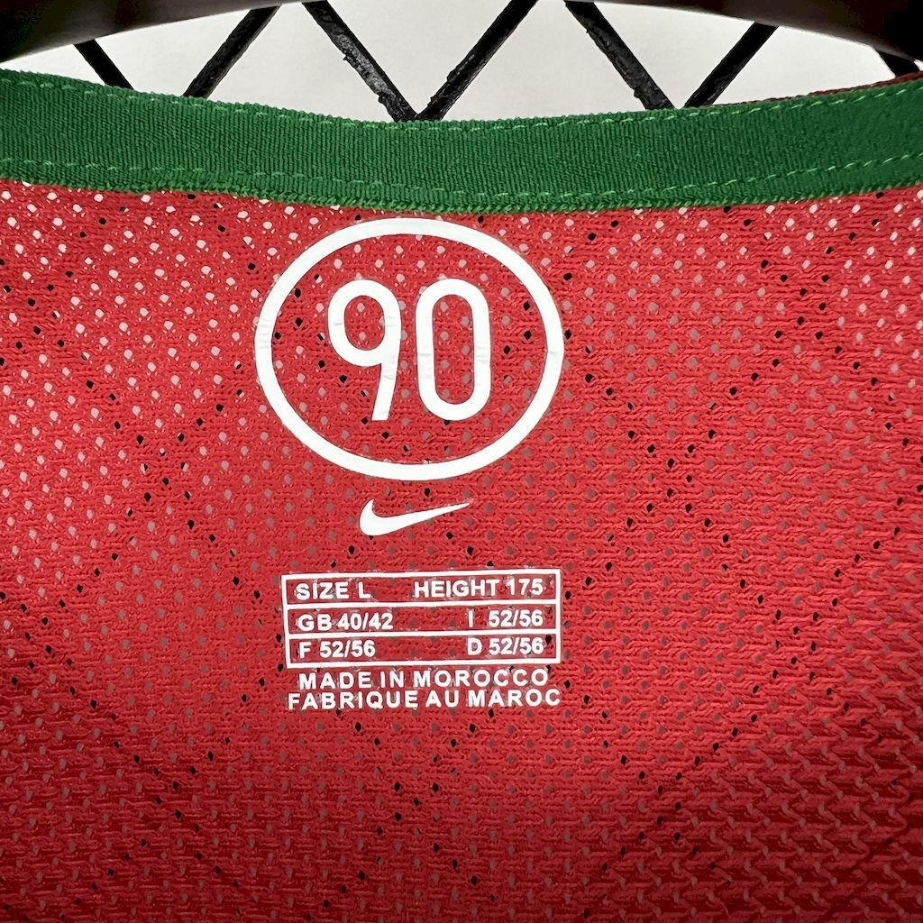 2004 Portugal Retro Home Football jersey Fan edition 1:1 China Quality