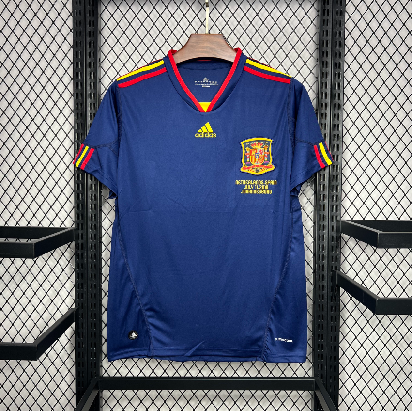 2010 Spain Away Retro Football jersey 1:1  China Quality