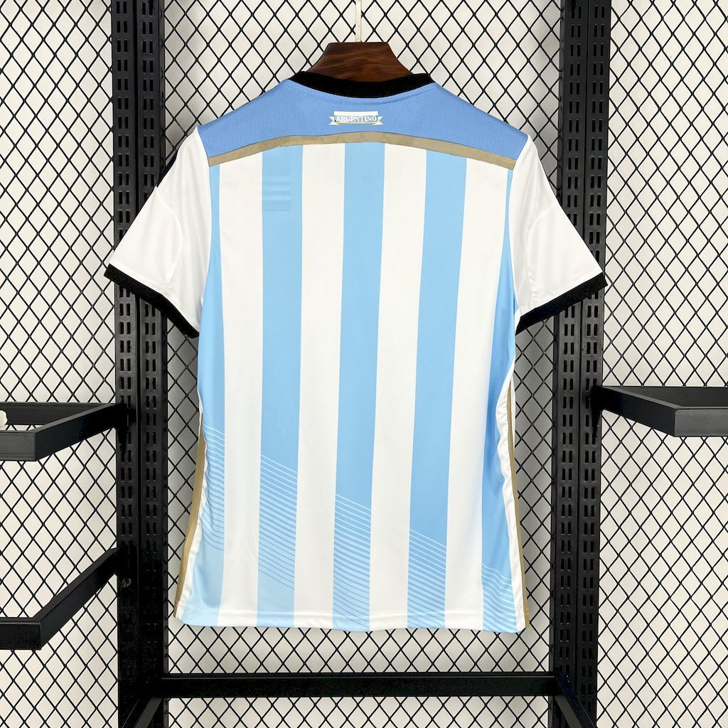 2014-2015 Argentina Retro Home Football jersey Fan edition 1:1 China Quality