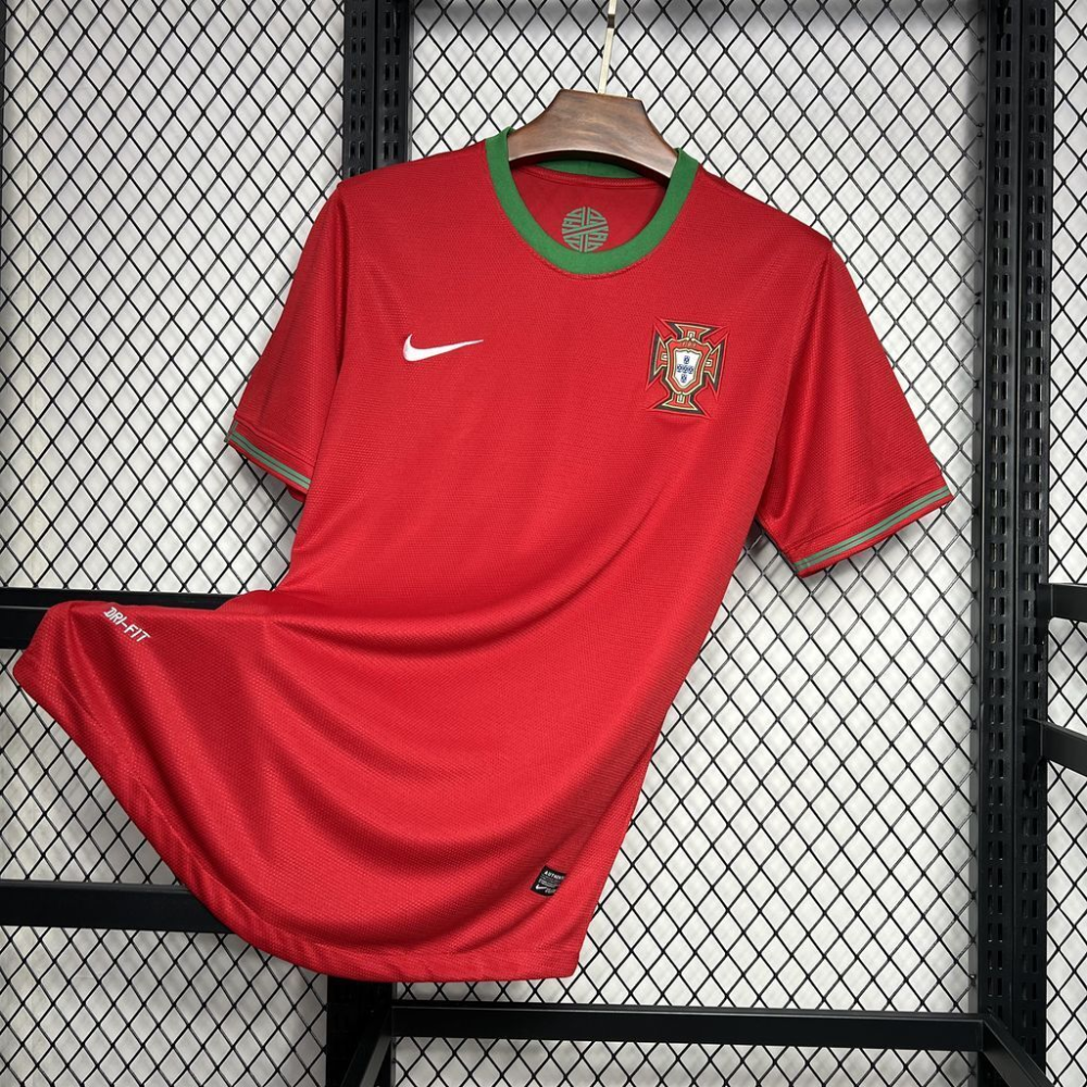 2012 Portugal Retro Home Football jersey Fan edition 1:1 China Quality