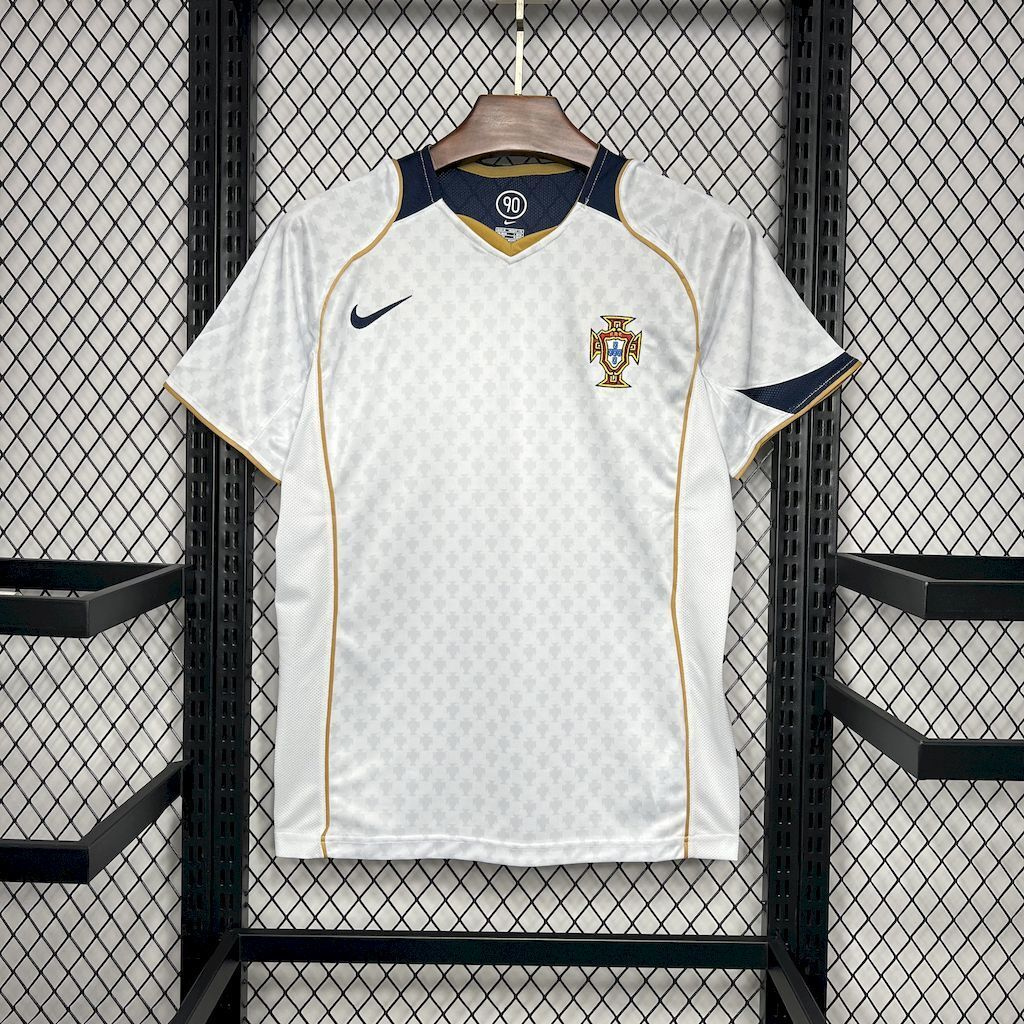 2004 Portugal Retro Away Football jersey Fan edition 1:1 China Quality
