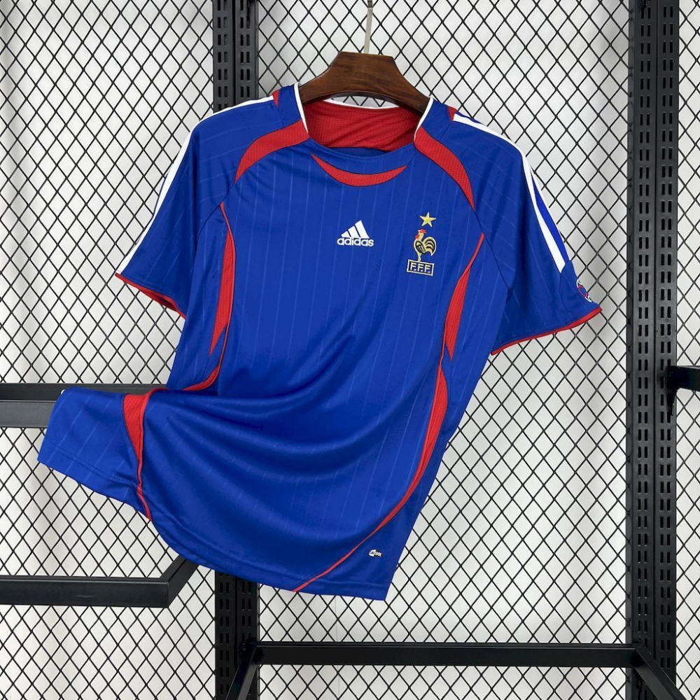 2006 France Home Retro Jersey 1:1  China Quality