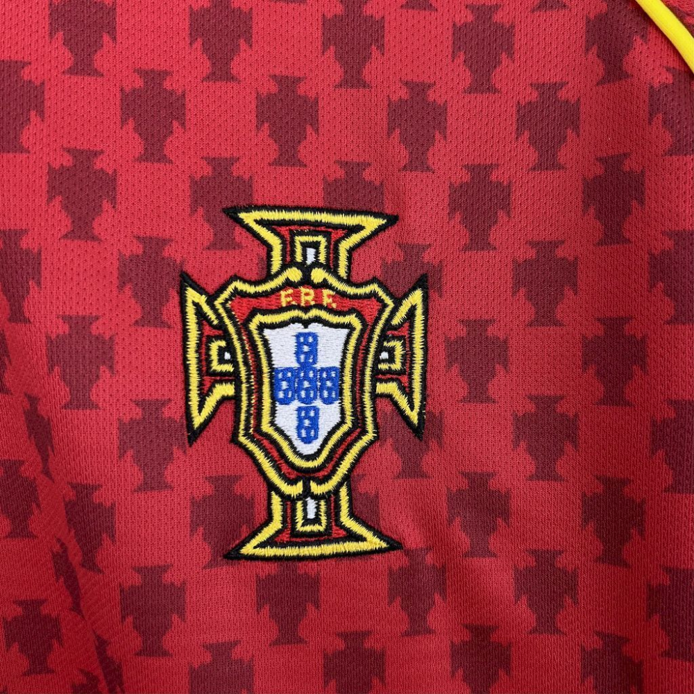2004 Portugal Retro Home Football jersey Fan edition 1:1 China Quality