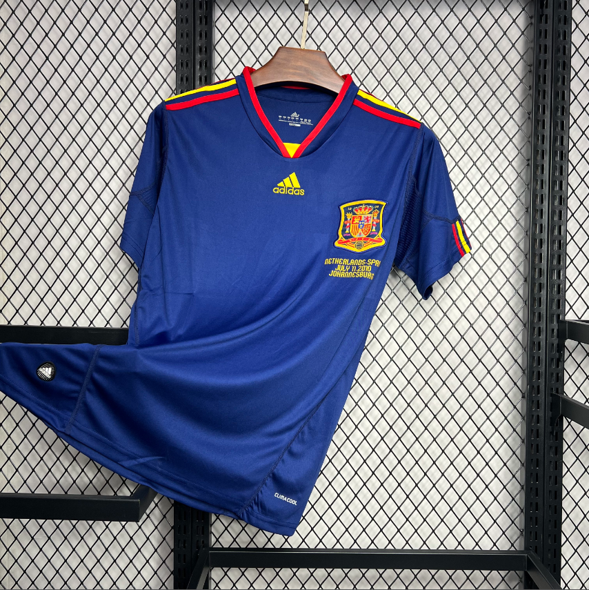 2010 Spain Away Retro Football jersey 1:1  China Quality